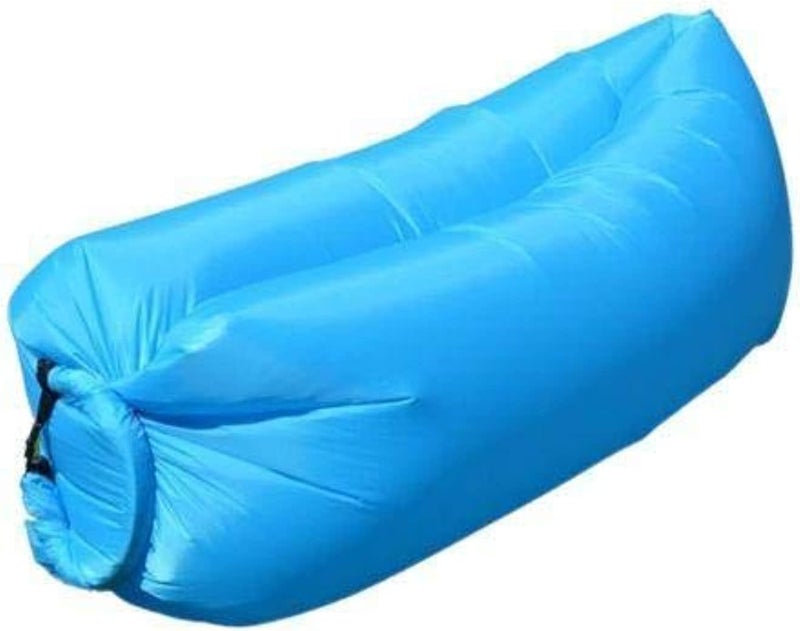Portable Inflatable Air Bed Sofa Outdoor Beach Camping Sleeping Lazy Bag - Image 1